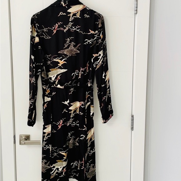 Wilfred silk-feel duster, size M - Picture 2 of 7